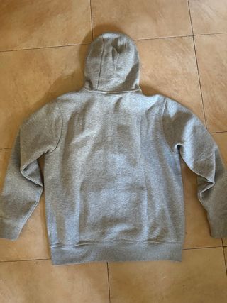 Chaqueta Nike Gris con Cremallera