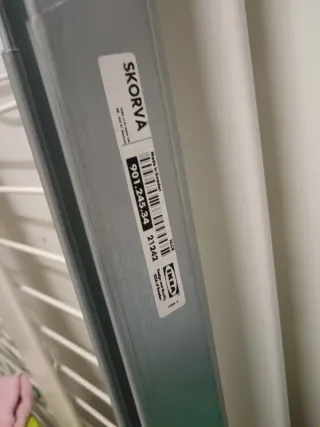 Cama individual metálica blanca