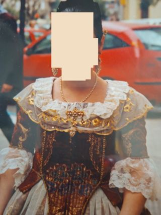 Traje de Fallera Infantil 10 años