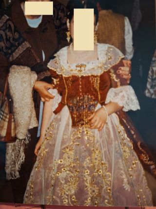 Traje de Fallera Infantil 10 años