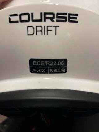 Casco COURSE Adventure Blanco