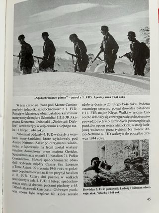 Libro Zielone Diably Paracaidistas WWII