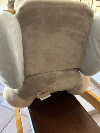 Nattou Asino a Dondolo Blu Cappuccino