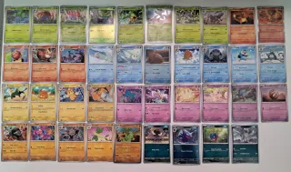 Lote 62 cartas Pokémon Fuegos Fantasmales