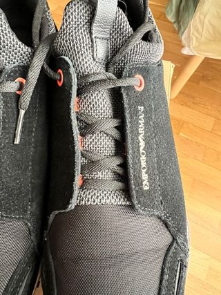 Zapatillas Emporio Armani Negras y Grises