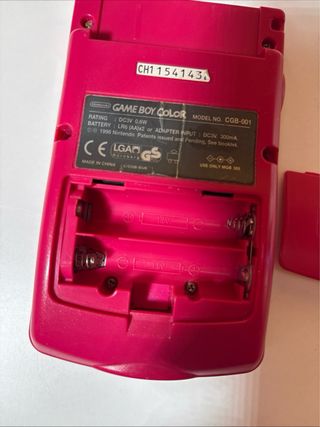 Nintendo Game Boy Color Rosa