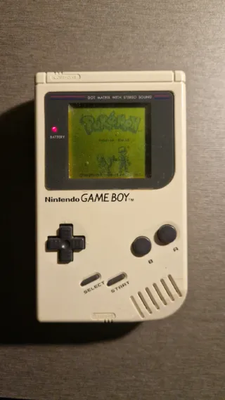 Nintendo Game Boy Clásica Blanca