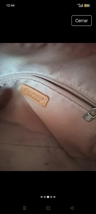 Bolso de piel Del Potro muy bueno