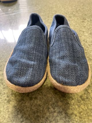 Alpargatas tela azul Talla 26