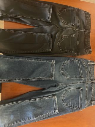 Leggings Push Up Calzedonia Azul y Negro