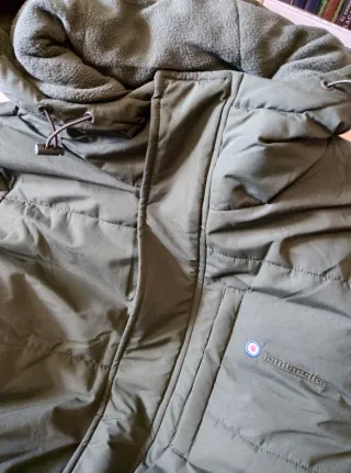 Chaqueta parka Lambretta verde