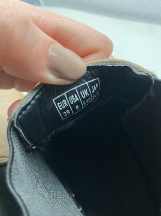 Botines marrones plataforma