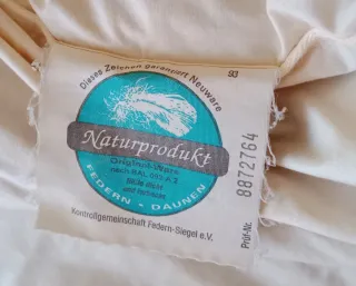 Edredón Plumas Algodón Cama 90x190