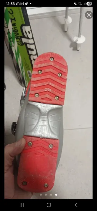 Esquís Elan Formula con Botas y Bastones