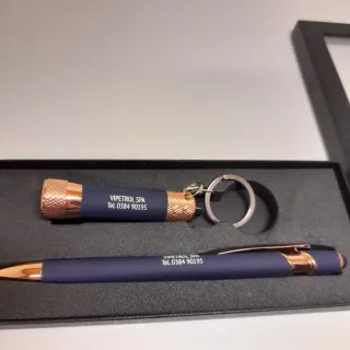 Set Penna e Portachiavi Idea Regalo