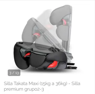 Silla coche Takata Maxi 15-36kg