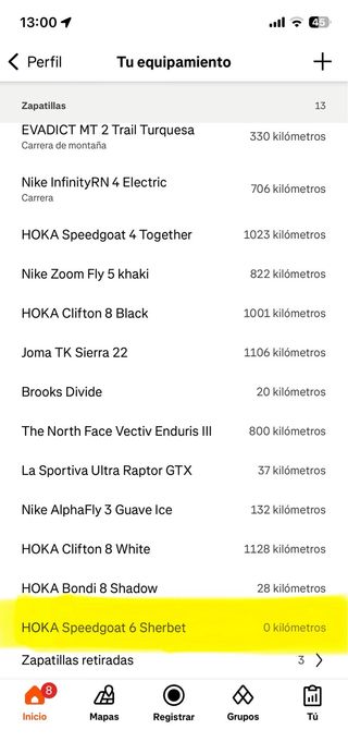 Hoka Speedgoat 6 Talla 44 2/3 Nuevas