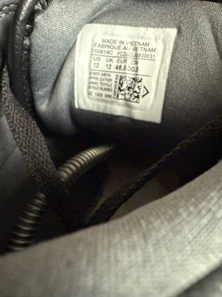 Converse All Star Botas Piel Negras Talla 46.5