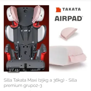 Silla coche Takata Maxi 15-36Kg