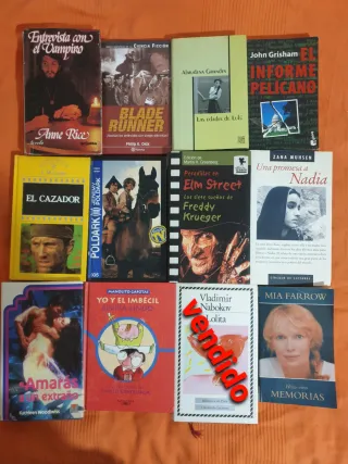 Libros de todo los gustos el precio es 1 euro una