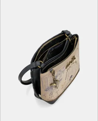 Bolso bandolera Anekke triple compartimento