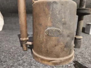 Antiguo soplete de gasolina