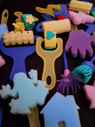 Set Esponjas Manualidades Niños