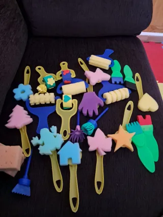 Set Esponjas Manualidades Niños