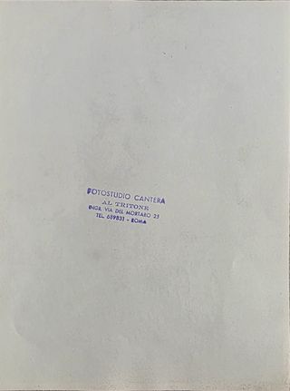 Foto autografata Eva Nova con dedica 1956