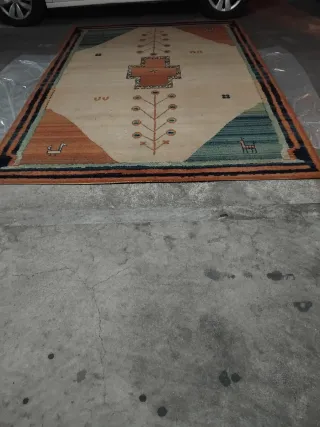 Alfombra de lana 3x1.80m