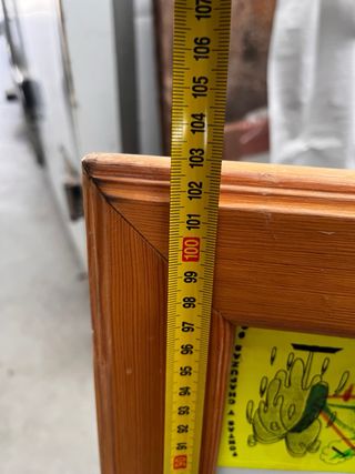 Pizarra Blanca Marco Madera