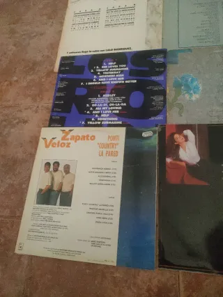 Lote 8 LPs Varios Artistas 5€ unidad.