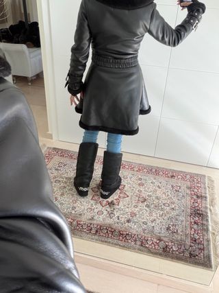 Abrigo Camaleónica Negro