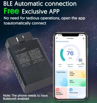 Escáner OBDII YNF Mini