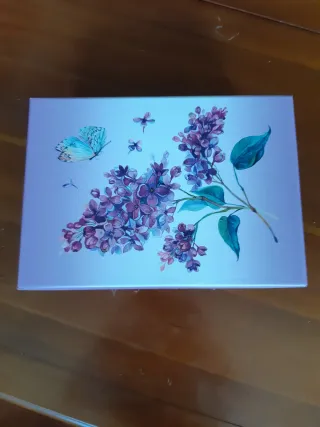 Juego de café porcelana multicolor para 4