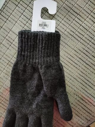 Guantes grises Primark Touchscreen