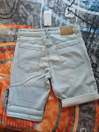 Pantalón corto vaquero Mango Talla 40