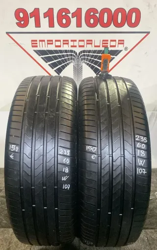 235 60 18 W BRIGESTONE RUEDA A 90% VIDA UTIL