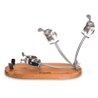 Soporte Jamonero Madera y Metal