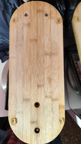 Soporte Jamonero Madera y Metal