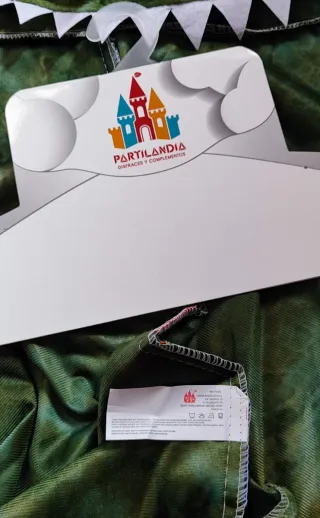 Capa de dragón verde para niños (18-36 MESES)