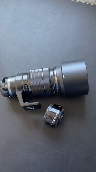 Objetivo Olympus 40-150mm f/2.8 PRO + MC-2x