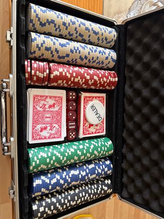 Maletín Póker Completo