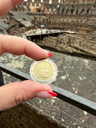 Moneda 2 Euros Italia 2013 Boccaccio