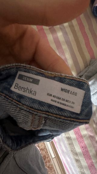Pantalones anchos Bershka