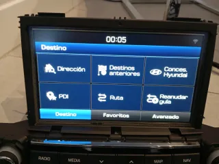 Pantalla Navegador GPS Hyundai Tucson TL