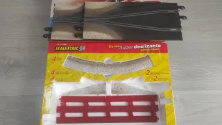 Scalextric Curva Super Deslizante Efecto Hielo