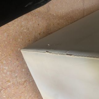 Sofá 2 plazas polipiel y tela