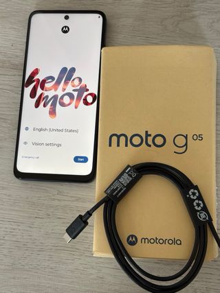 Motorola Moto g05 128GB Blu Marino Nuovo