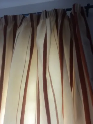 Tende beige e marroni